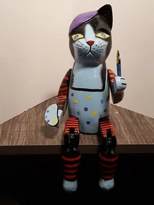 Artist Cat Shelf Sitter - Picture 1 of 4