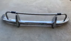 Datsun Roadster Front Bumper With Factory Overrider 65-70 - Picture 1 of 6