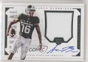 2016 National Treasures Collegiate Colossal /99 Aaron Burbridge Rookie Auto RC