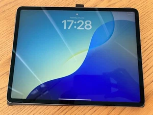 Apple iPad Pro 12.9" Gen 3 | 256GB | Apple Pencil and Leather Case Bundle - Picture 1 of 21
