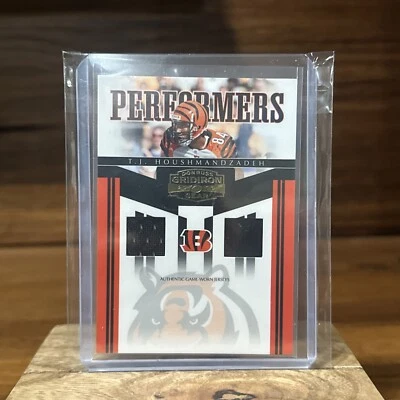 2006 Donruss Gridiron Gear Performers Combos Jerseys Prime /50 TJ Houshmandzadeh - Image 1 of 2