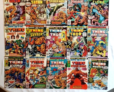 Marvel Two-in-One Lot (30) (See list) Many 1st Apps, High Mid Grade Bronze - Image 1 of 4