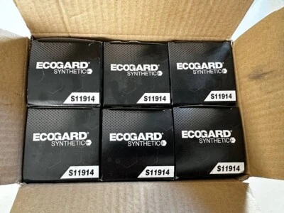 (6 pack) ECOGARD S11914 Oil Filter for Synthetic Oil - Image 1 of 2