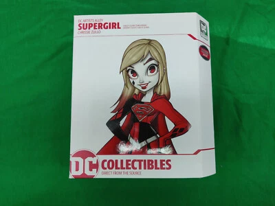 DC Collectibles Artista Callejón Chrissie Zullo Supergirl Estatua Equipo Harley Quinn  Foto 1 de 3