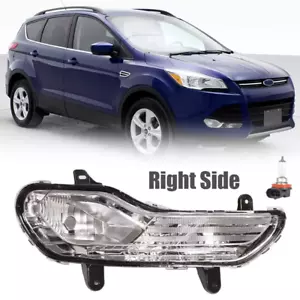 For 2013-2016 Ford Escape Halogen Front Bumper Fog Light Lamp Passenger Side RH - Bild 1 von 11