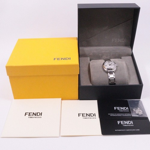 Orologio Fendi 21000S Moments quadrante a conchiglia con diamanti 8p F218024500D1