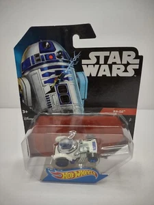 Star Wars Die Cast Character Cars R2-D2 Hot Wheels Collectible Toy Mattel NIB - Picture 1 of 3