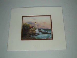 2006 Thomas Kinkade BEACON OF HOPE Matted Print Ready To Frame 10 x 8 - Picture 1 of 3
