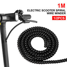 1/2 pack de protection câble d'enroulement en TPU vélo électrique scooter fil spirale organisateur