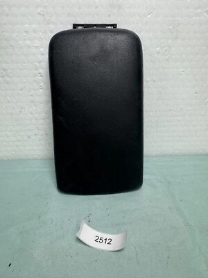 94-97 Nissan Pathfinder D21 Pickup Consola Central Apoyabrazos Tapa Superior Negro Foto 1 de 4