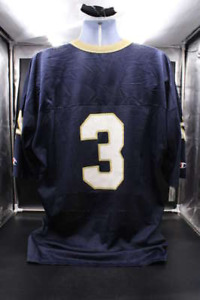 Notre Dame Champion Football Jersey #3 Rick Mirer Joe Montana Size 52 D9225