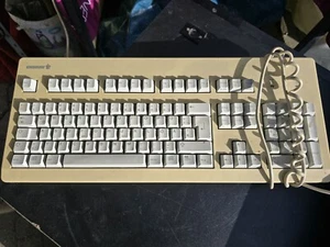 Cherry MY 3000 R/M, Deutsche Tastatur Beige German Keyboard, mit PS 2 Anschluss - Bild 1 von 3
