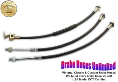 JUEGO MANGUERA FRENO AMC Ambassador 1973 1974 - Disco delantero con pinzas Kelsey Foto 1 de 2