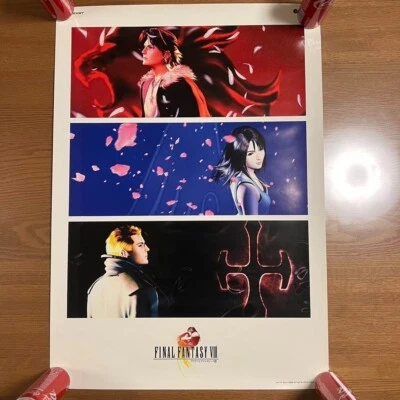 FINAL FANTASY VIII 1999 Japan Original Promol Poster B2 20x28in (515×728mm) - Image 1 of 4
