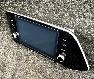 HYUNDAI SONATA 音频收音机接收器显示单元 96160-L0500-NVC 2020 2023 原始设备制造商 — 第 1/4 张图片