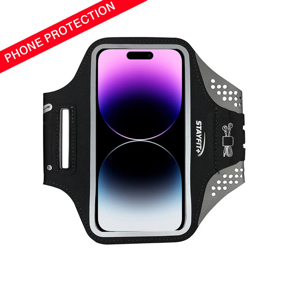 Stayfit Runner Cell Phone Arm Wallet Fits Plus Size iPhone & Other Similar