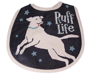 Little Blue House by Hatley Baby Lätzchen Ruff Life Hund Design - Bild 1 von 1