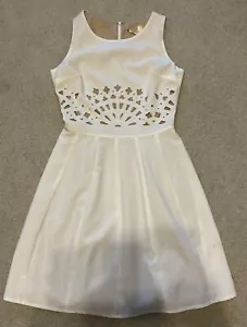 Chelsea & Violet Sleeveless Cream Color Dress Size S - Picture 1 of 9