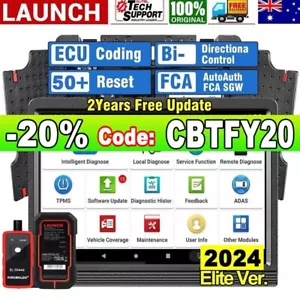 LAUNCH X431 PROS V 5.0 Bidirectional Scan Tool Car Diagnostic Scanner Key Coding - Picture 1 of 11