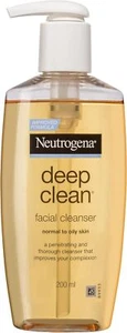 2-Pack Neutrogena Deep Clean Facial Cleanser 200mL - Picture 1 of 2