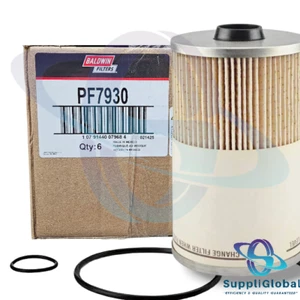 Filtro de combustible/agua PF7930 Baldwin reemplazo FS19765, 21737499 (paquete de 6) - Imagen 1 de 3