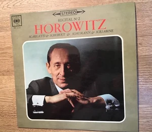 33 tours Stereo HOROWITZ Recital n°2 Scarlatti Schubert Schumann Scriabine NM  * - Picture 1 of 3