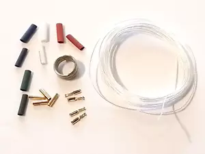 High Quality Tonearm Rewiring Kit (3m Litz 5N Silver Wire, Clips, Solder Etc) - Picture 1 of 5