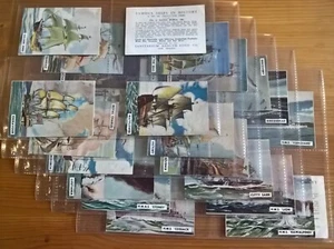 Sanitarium cereal trade cards: Famous Ships in History full set in sleeves - Foto 1 di 2