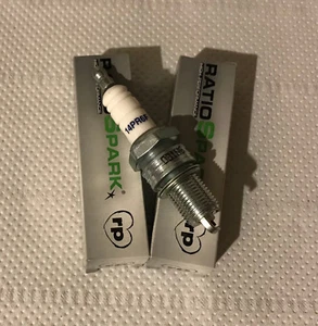 2x Kerze Zündkerze Ersatzkerze p. Einhell GC-PM 46/2 S HW-E Benzin-Rasenmäher - Bild 1 von 1