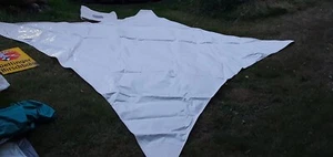 Neu!Sonnensegel, Manufaktur Elena Ebel Wendland, Weiss 3,50 X 3,00m Diag. 4,70m - Bild 1 von 4