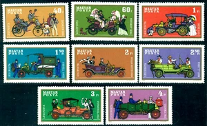 1970 Historic Motor Vehicles,Daimler,Peugeot,Benz,Ford,Royce,Hungary,2564,MNH - Picture 1 of 1