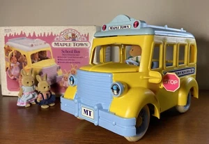 Vintage Maple Town Puppenhaus Schulbus 1986 - Bild 1 von 10