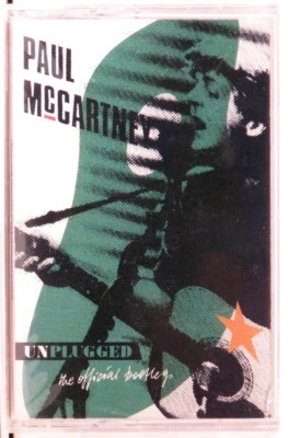PAUL McCARTNEY - Unplugged 1991 US 1st Issue cassette SEALED Beatles - Image 1 of 3