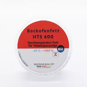 Lebensmittelechtes Fett für hohe Temperaturen - Backofenfett HTS 600 25Gramm - Bild 1 von 8