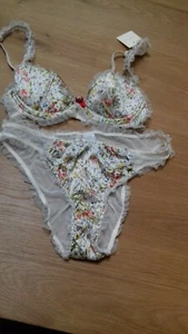 MYLA BH 32C BH & MEDIUM SLIP NEU MIT ETIKETT + AGENT PROVOCATEUR UMSCHLAG - Bild 1 von 3
