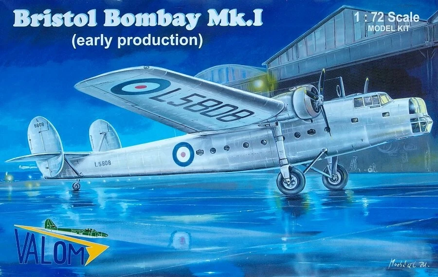 Valom 1/72 72099 Bristol Bombay Mk.I (Produzione Precoce) - Immagine 1 di 1