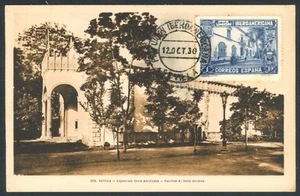 ESPAÑA - AÑO 1930 - EDIFIL 578 - TARJETA POSTAL - PRO UNIÓN IBEROAMERICANA - Picture 1 of 2
