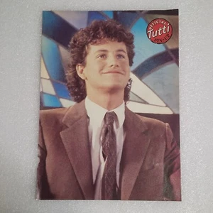 Kirk Cameron & Trey Ames double-sided poster pinup clipping vintage 8x10 1990s - Picture 1 of 2