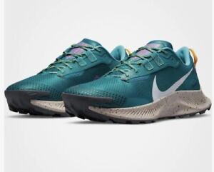 Nike Pegasus TRAIL 3, Women's Running Shoes UK Size 6 EU 39 Teal  DA8697-300