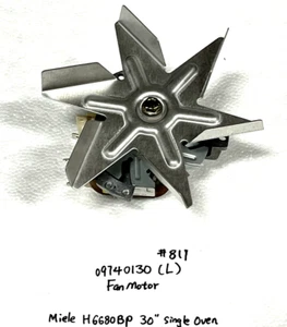 Convection Fan Motor ASM 09740130 (L) for Miele 30" H6680BP Single Oven #811 - Picture 1 of 4