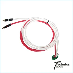 3,6 FT R&W TECHNICS 1200 1210 6FT RCA RCAS - NEUTRIK REAN GOLD - INTERNAL GND - Bild 1 von 1