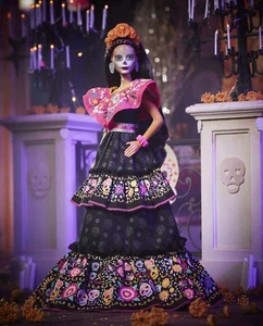 Barbie DIA DE MUERTOS 2021 GXL27 Dia de Muertos MATTEL NUOVA MAI APERTA LIMITED - Foto 1 di 4