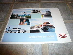 Kia Sportage 2005 Amanti Spectra Sorento Sedona Optima Rio folleto de ventas - Imagen 1 de 2