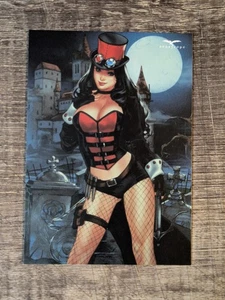Tarjeta Van Helsing - Ashes Of The Past Kickstarter - Zenescope - Elias Chatzoudis - Imagen 1 de 3