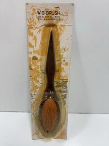 De Colección Kmart Peluca Cepillo Cepillo de Pelo Cerdas de Metal Pelucas Caídas Pelucas Retro Años 70 Nos - Imagen 1 de 6