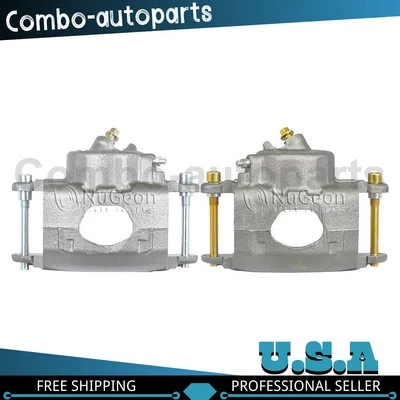 Pinza de freno de disco delantera izquierda derecha 2 piezas para Chevrolet Bel Air 1981-1981 Foto 1 de 4