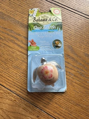 Ambientador de aire Bahama & Co tortuga marina Waikiki hibisco salvaje para tablero de coche nuevo  Foto 1 de 4