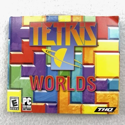 Tetris Worlds PC Game CD-ROM - Sealed NEW In-Box - Vintage - Image 1 of 3