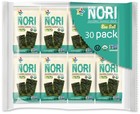 Organic Kimnori Seasoned Roasted Seaweed Snacks - Sea-Salt  Kim Nori 30 Packs