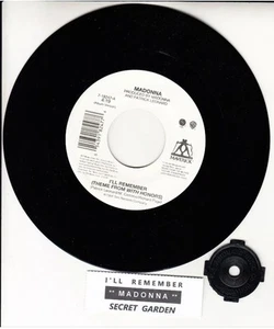 MADONNA- I'll Remember/Secret Garden (US Promo) 7" single (Jukebox Edition) 1994 - Picture 1 of 1